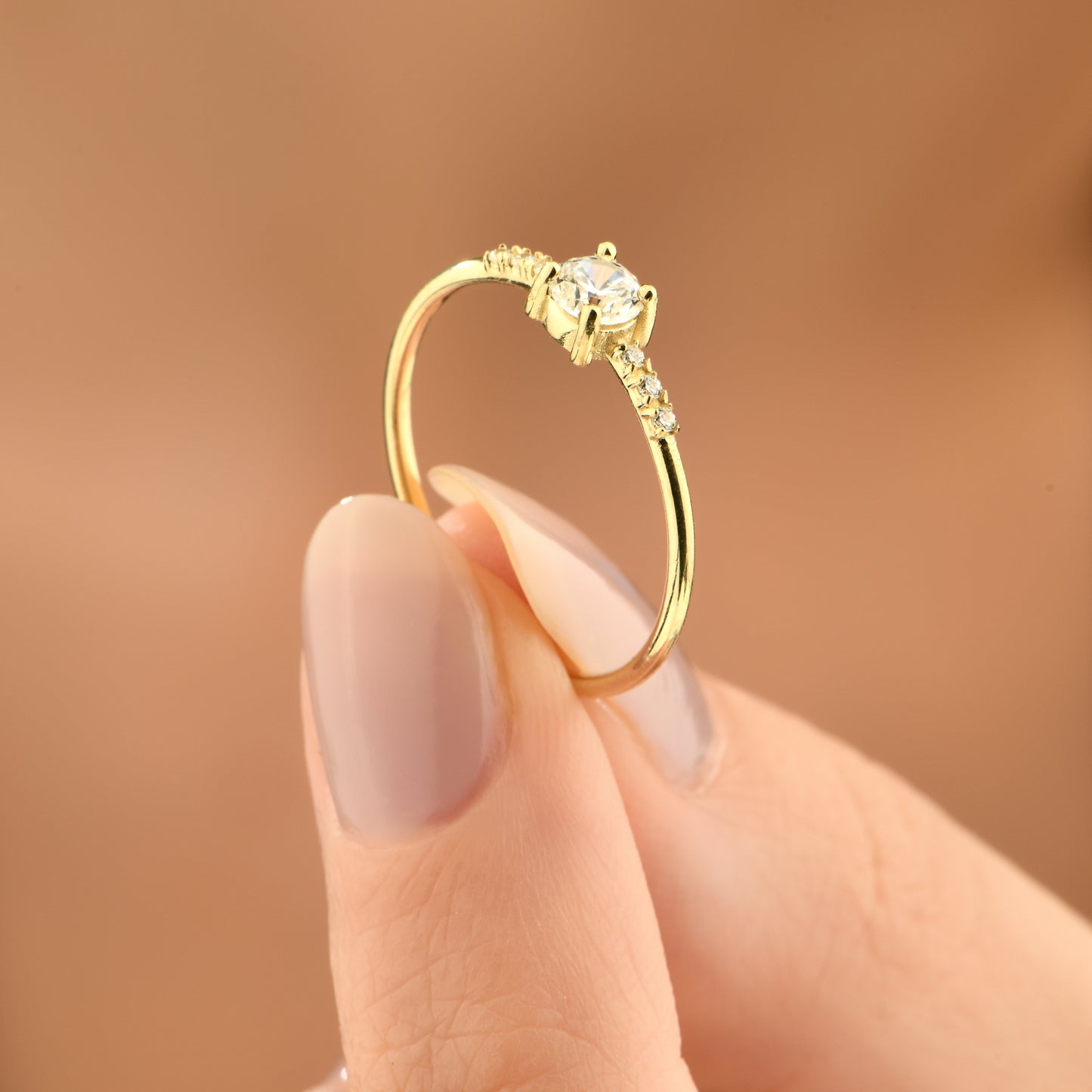 Tektaş Sarı 14 Ayar Altın Yüzük