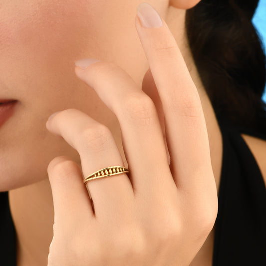 Tasarım 14 Ayar Altın Yüzük