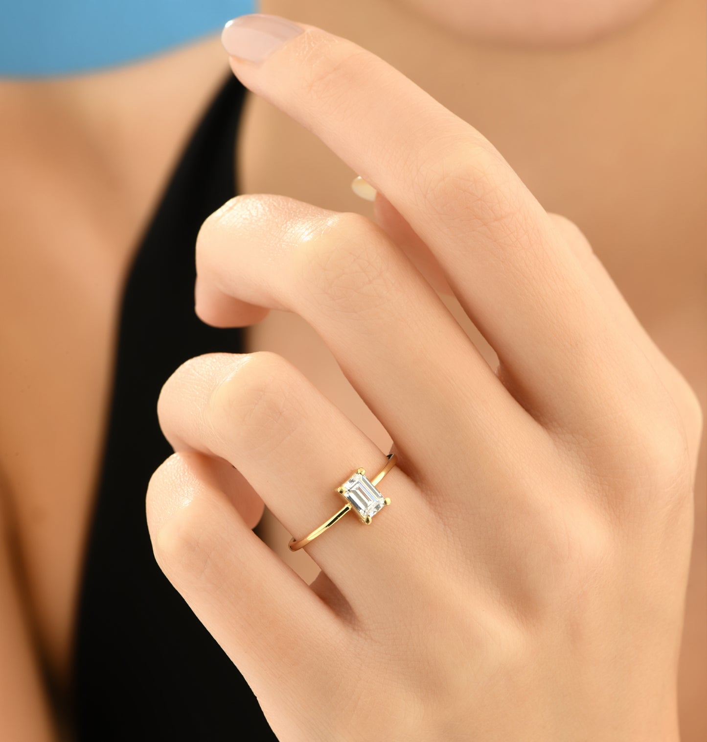 Baget Tektaş 14 Ayar Altın Yüzük