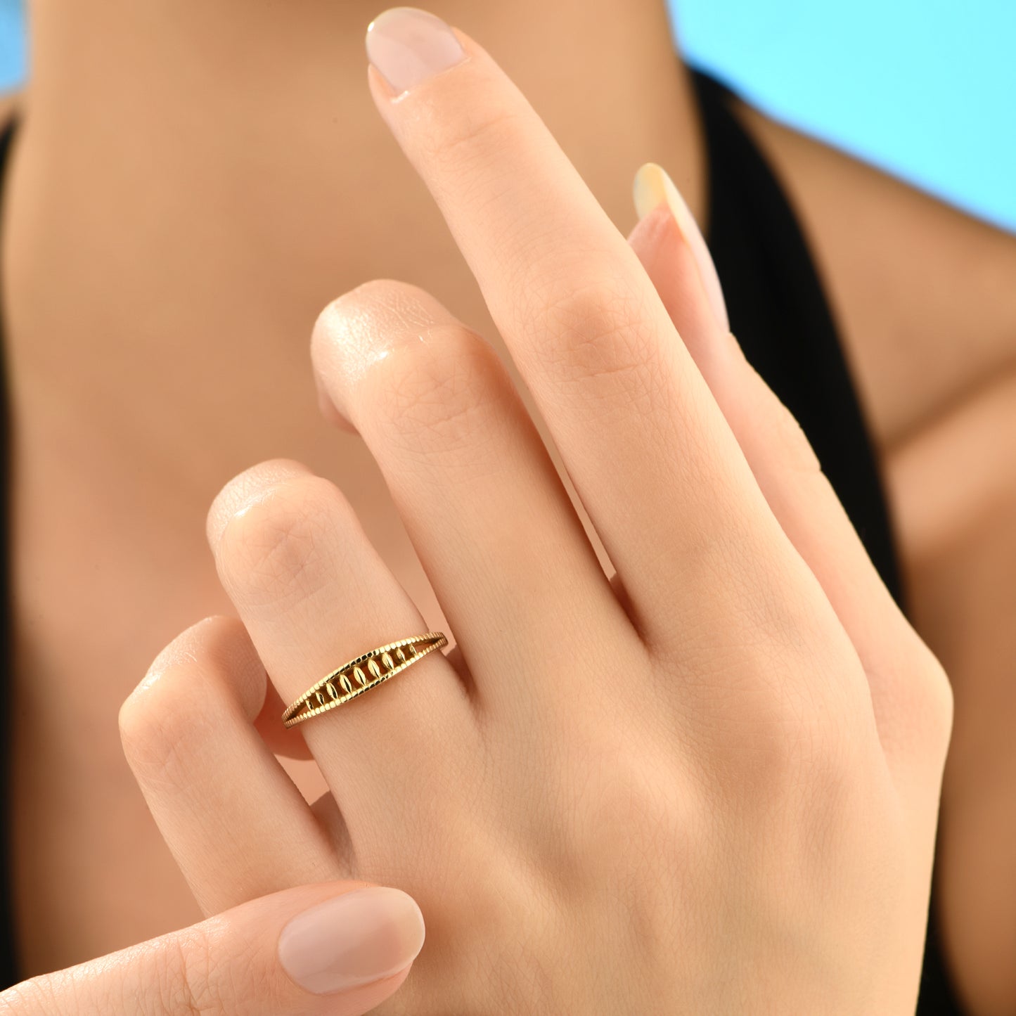 Tasarım 14 Ayar Altın Yüzük