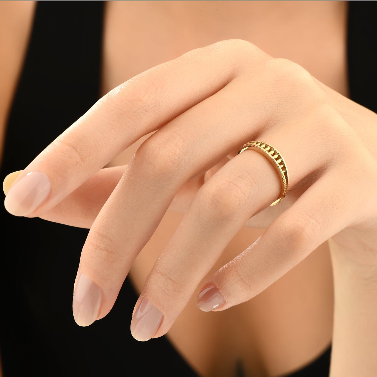 Tasarım 14 Ayar Altın Yüzük