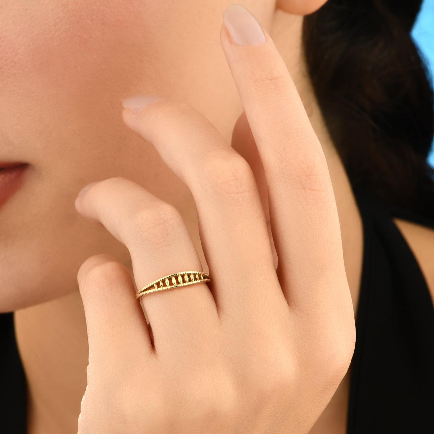 Tasarım 14 Ayar Altın Yüzük