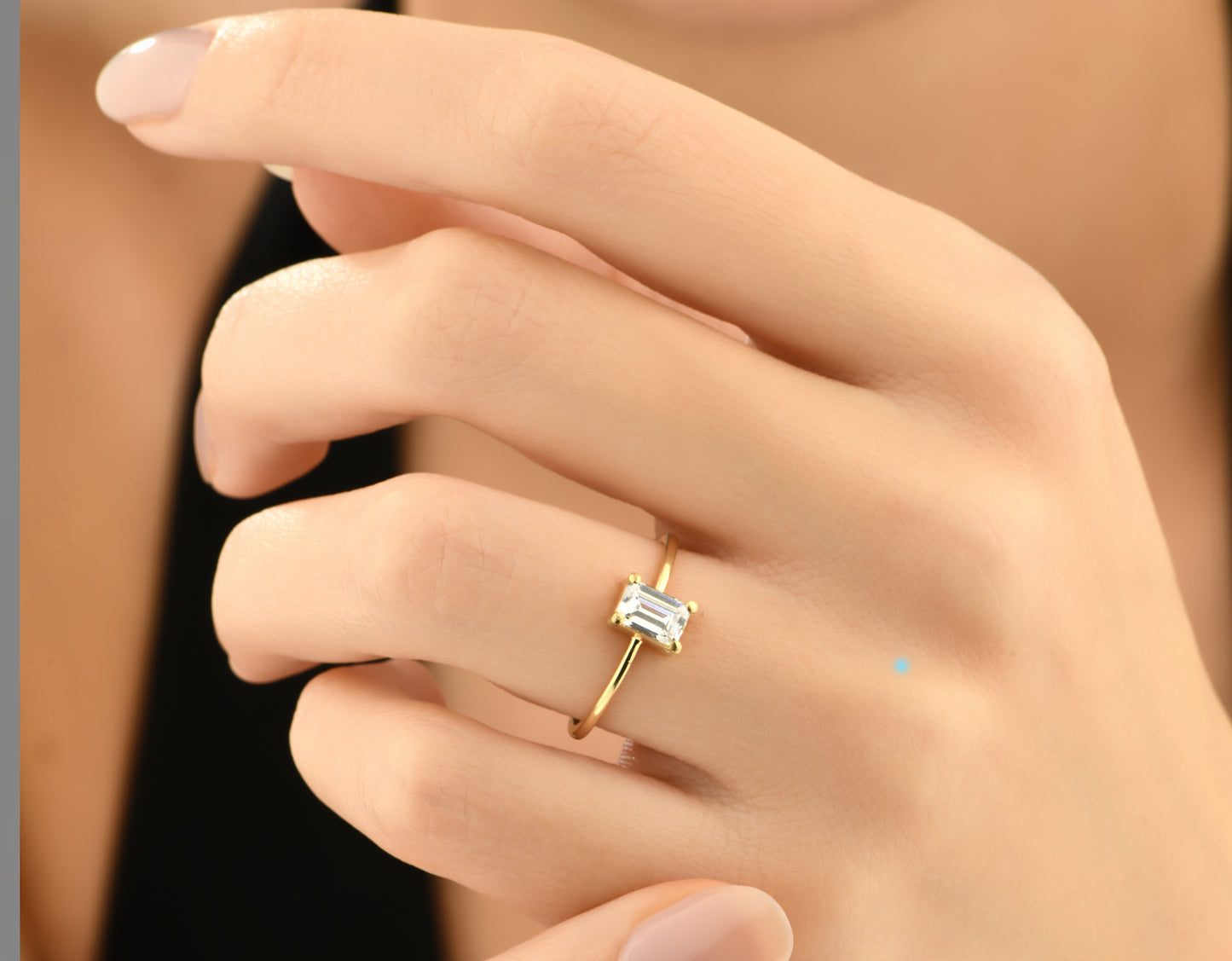 Baget Tektaş 14 Ayar Altın Yüzük