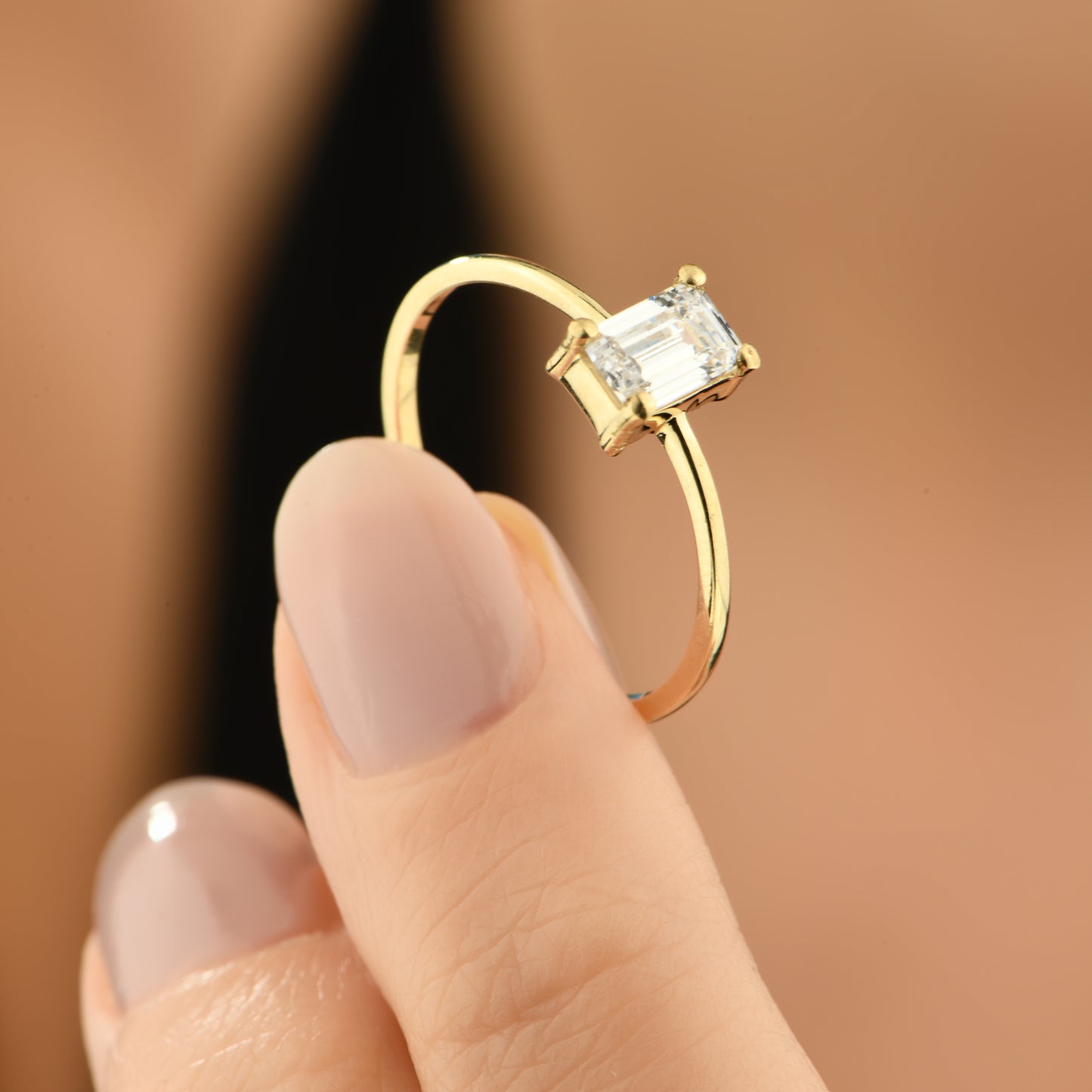 Baget Tektaş 14 Ayar Altın Yüzük