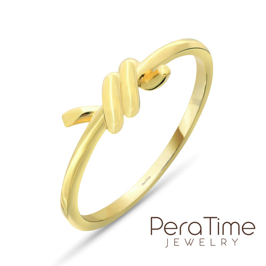 Düğüm Altın 14 Ayar Yüzük